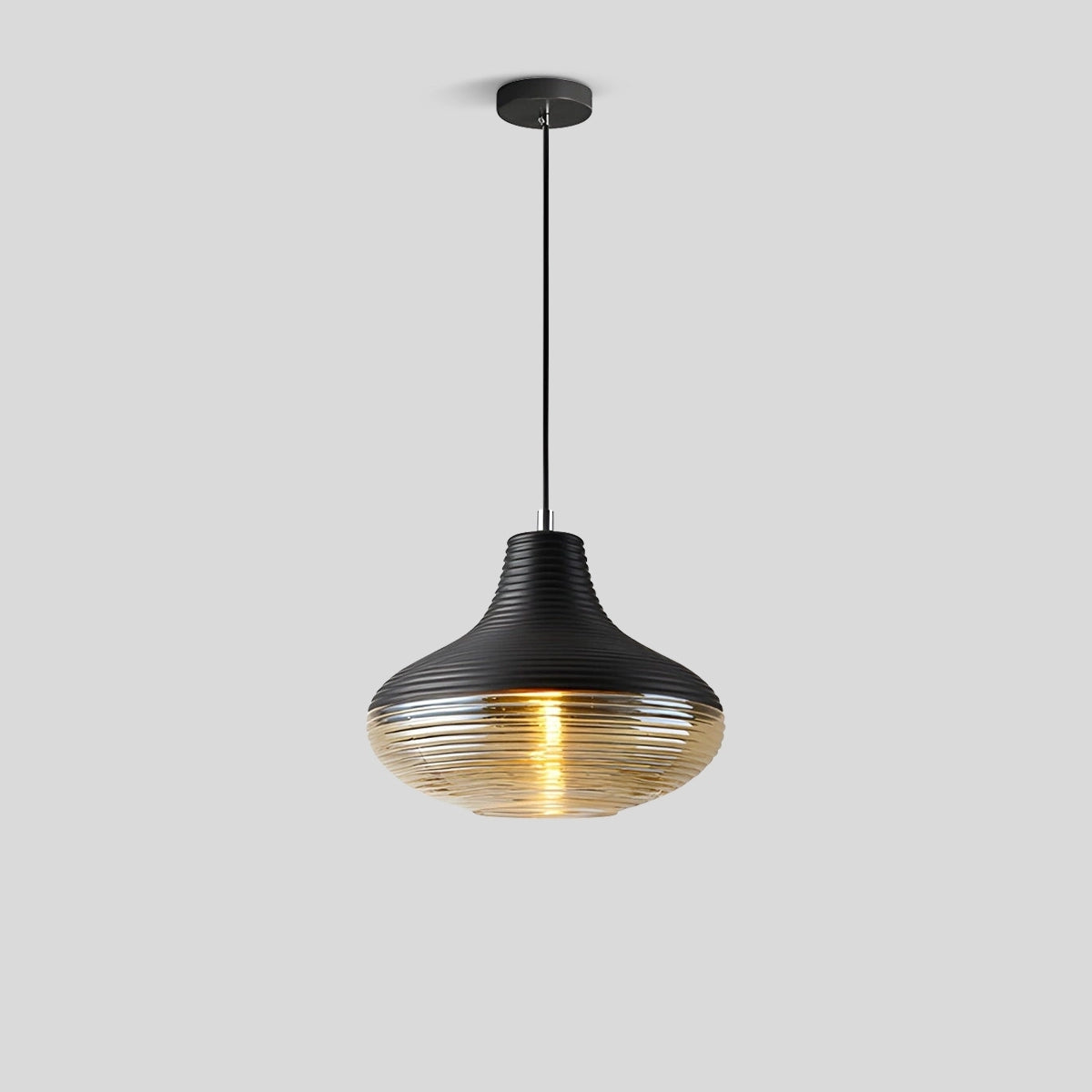 Antizer Industrial Style Glass Pendant Light for Kitchen Style C