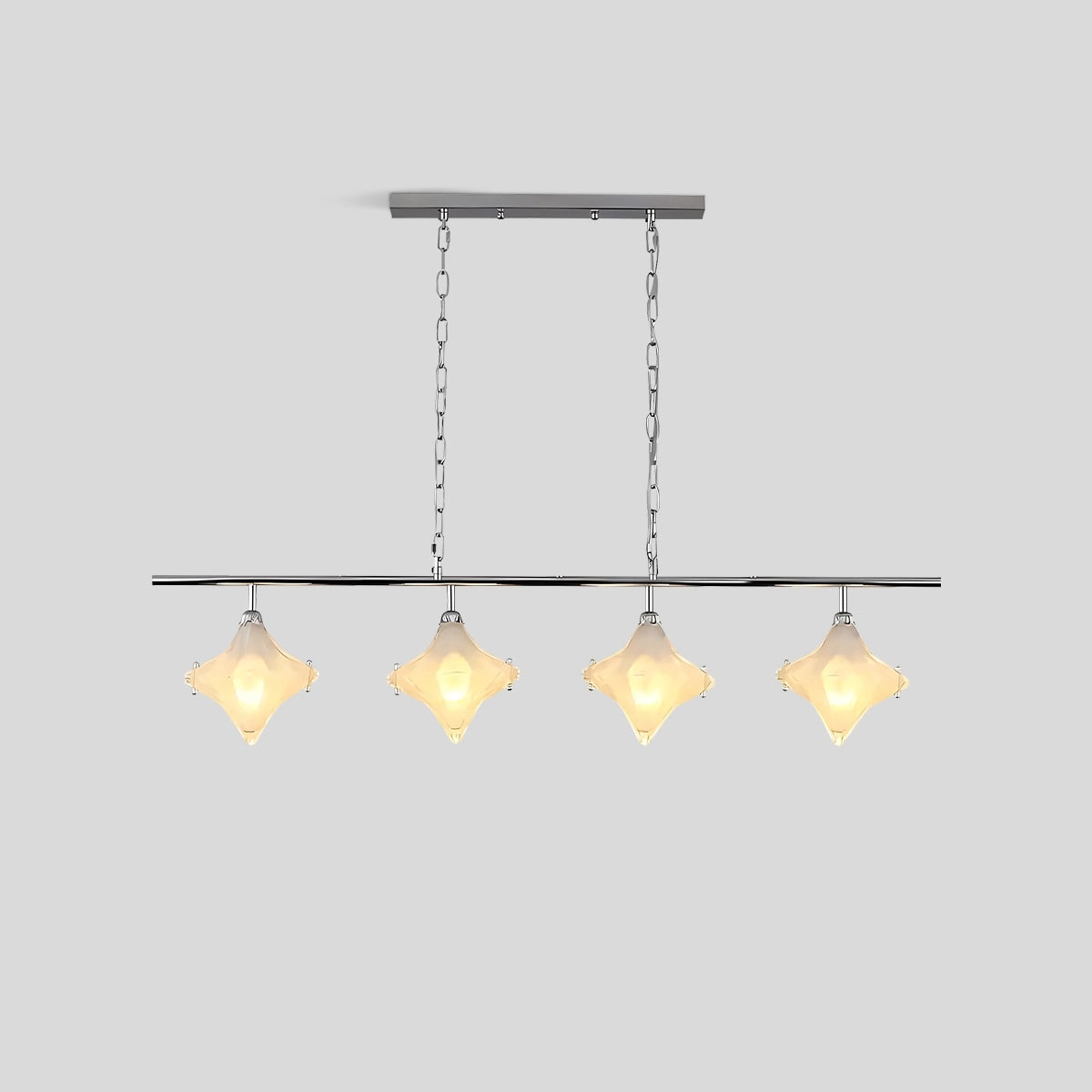 Antizer Sylume Star-Shaped Chandelier for Living Room Style C