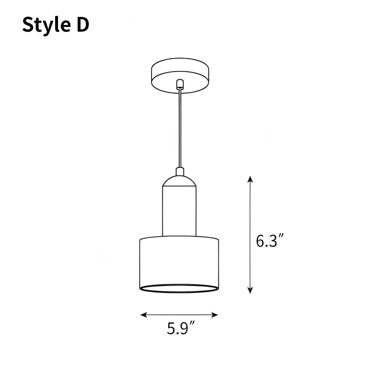Antizer Travertine Pendant Lamp for Dining Area