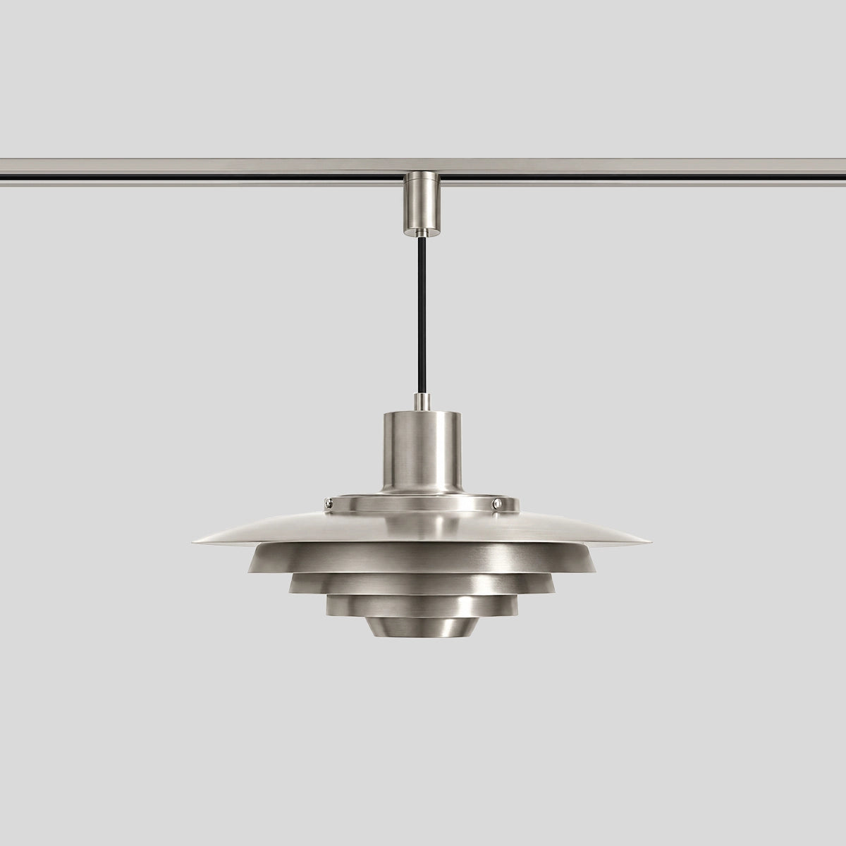 Antizer Bauhaus Nickel Plated Track Light