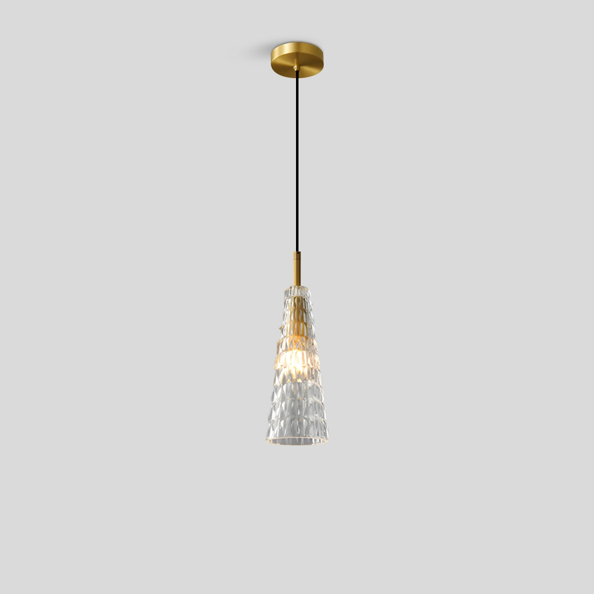 Antizer Copper Crystal Pendant Light Multiple Styles Available Style E Warm Light