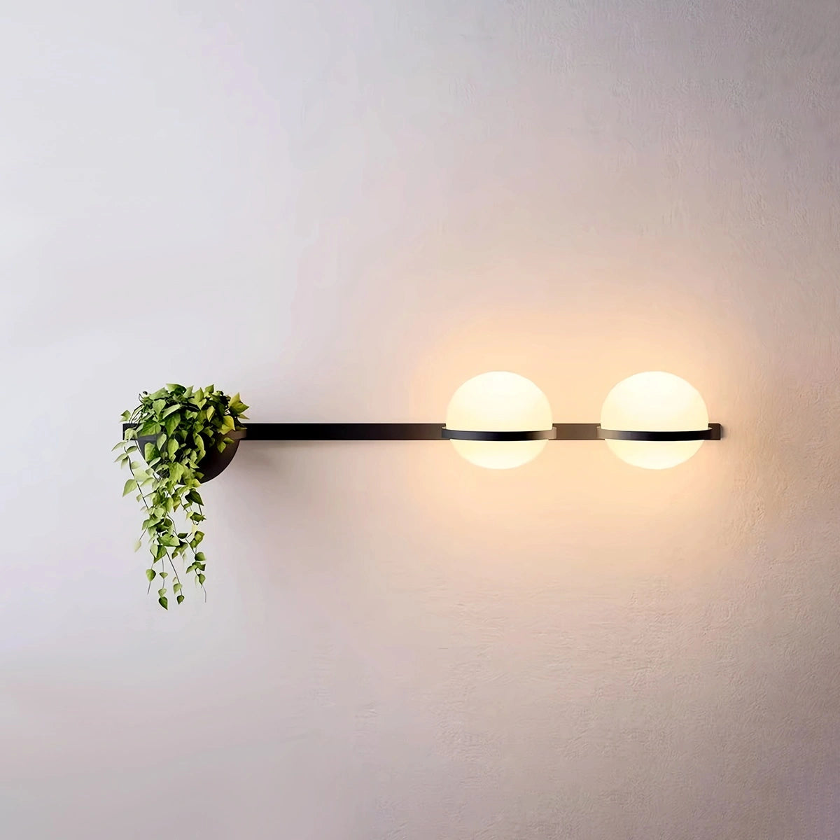 Antizer Creative Minimalist Plants Pendant Light Style H Warm Light