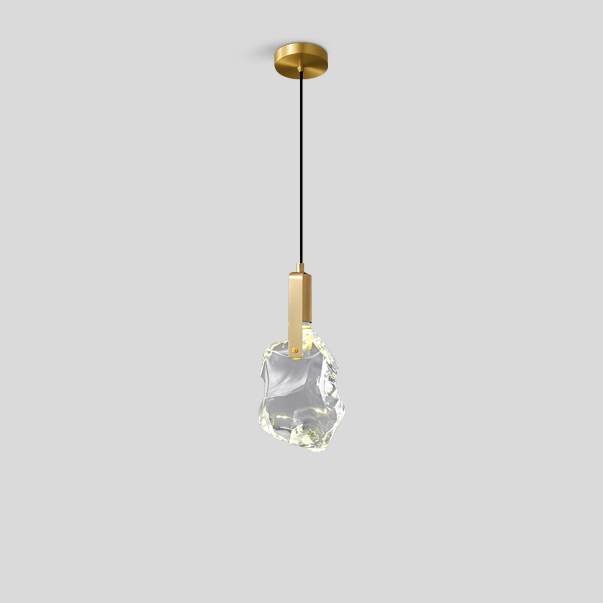 Antizer Copper Crystal Pendant Light Multiple Styles Available Style J Warm Light