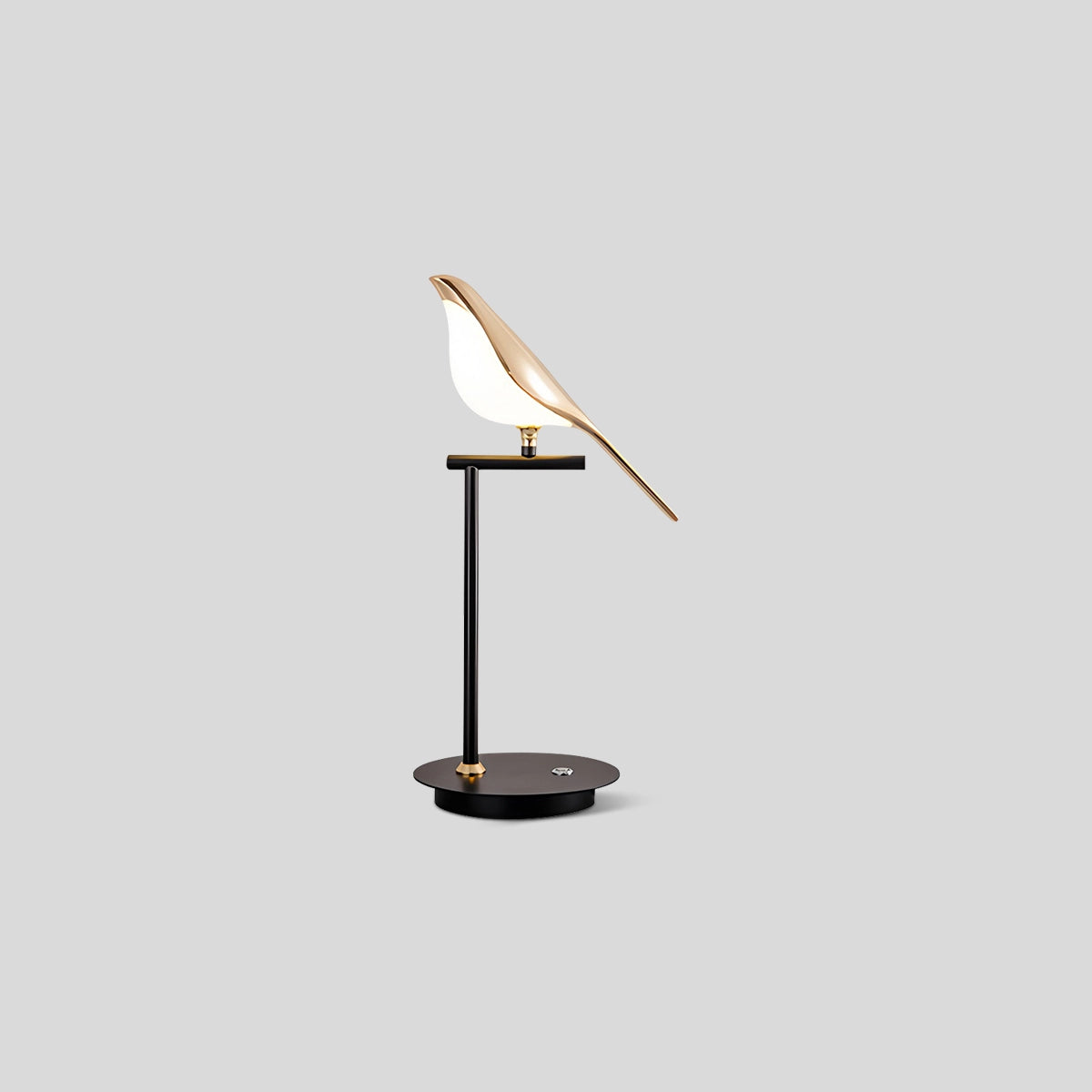 Antizer Modern Gold Birds LED Chandelier Table-1 Head Warm Light