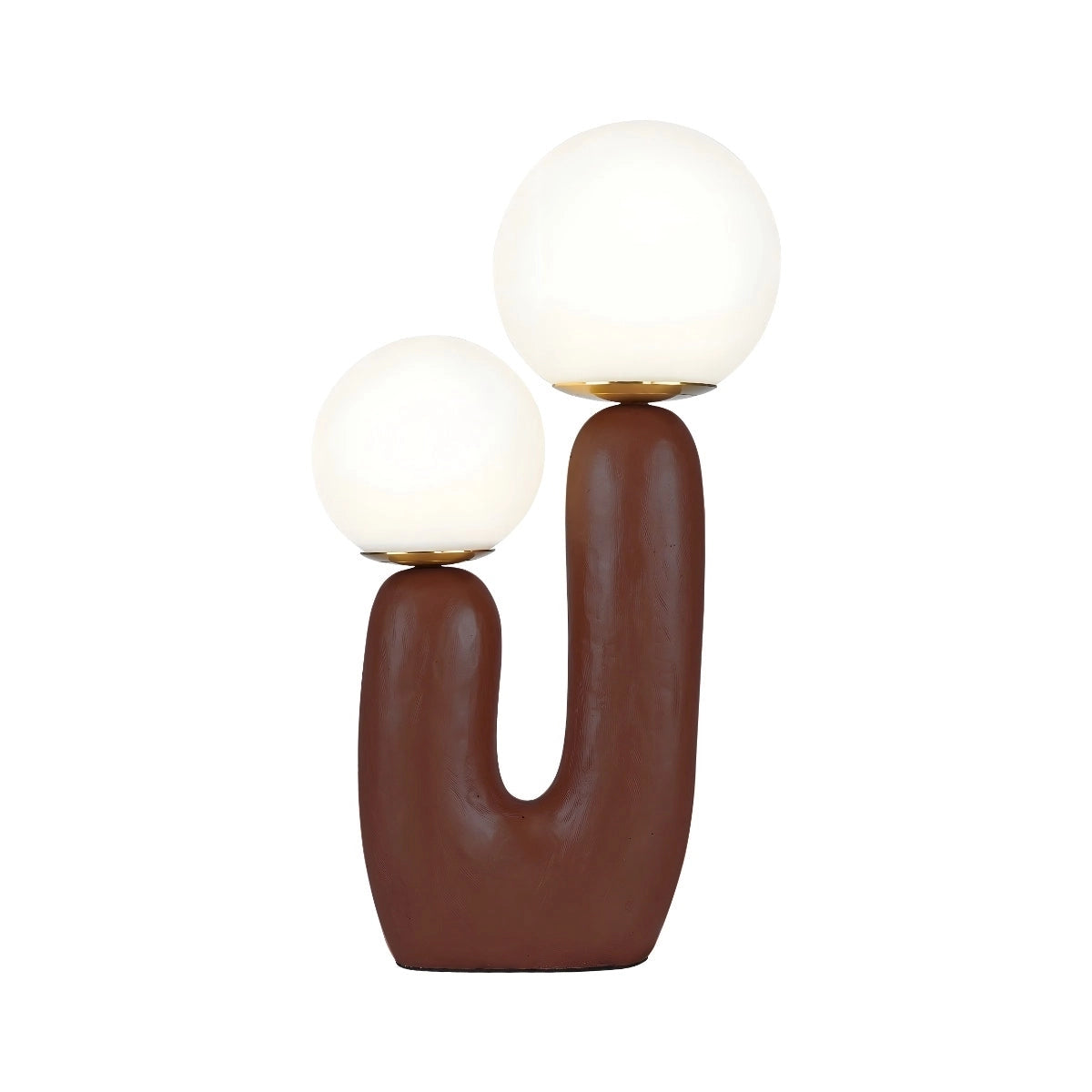 Antizer Oo Rough Resin Table Lamp Terra Cotta Dia 26cm x H 42cm / ∅10.24″x H 16.54"