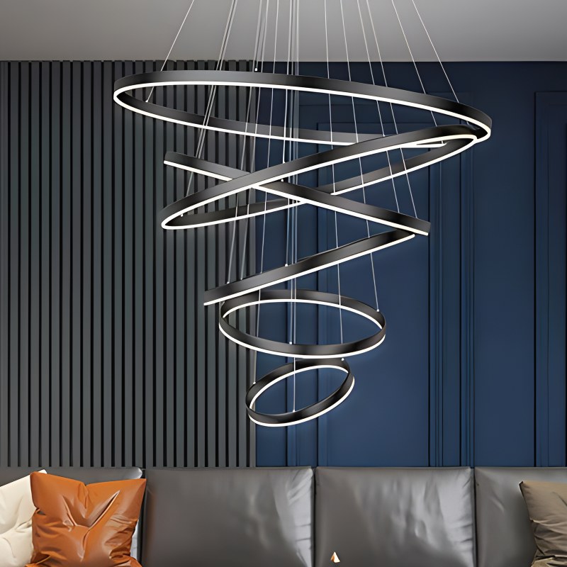 modern multi light pendant
