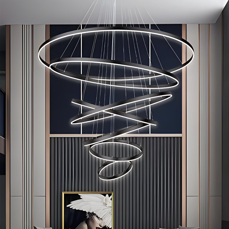 modern multi light pendant