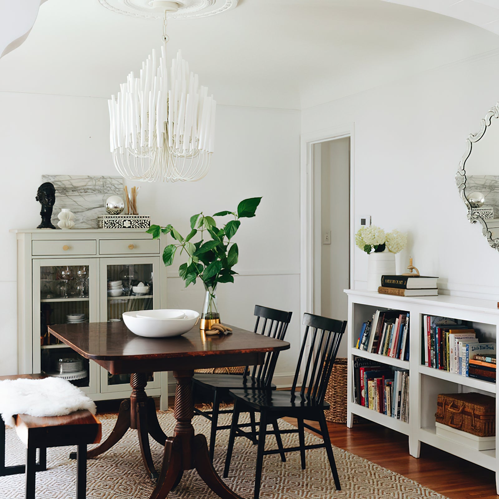 Modern Organic Twiggy Chandelier - Elegant Metal Branch Design Statement Lighting