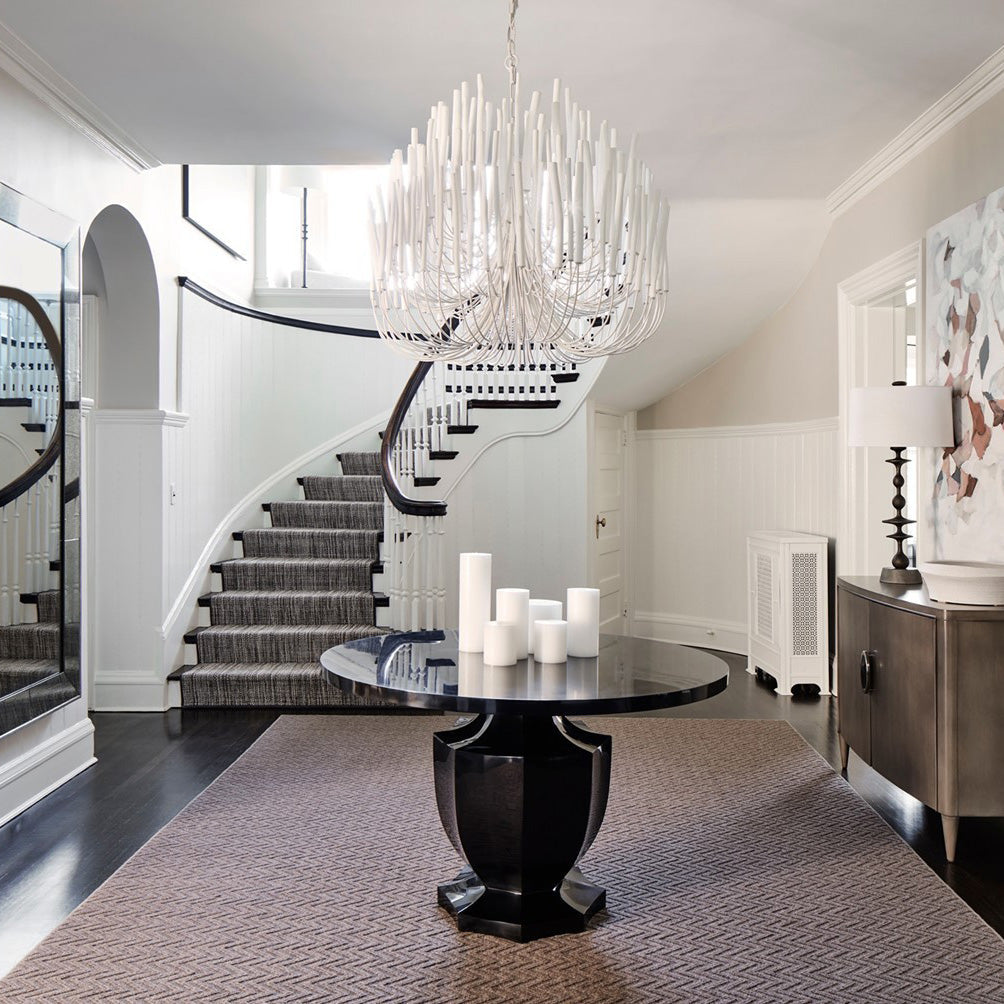 Modern Organic Twiggy Chandelier - Elegant Metal Branch Design Statement Lighting
