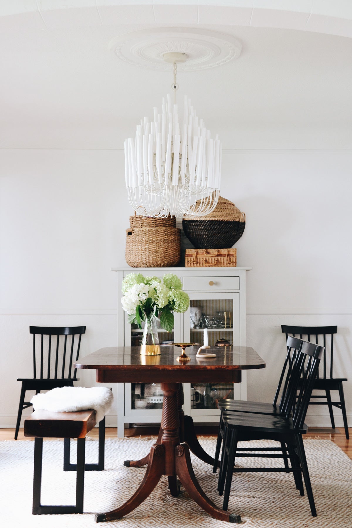 Modern Organic Twiggy Chandelier - Elegant Metal Branch Design Statement Lighting