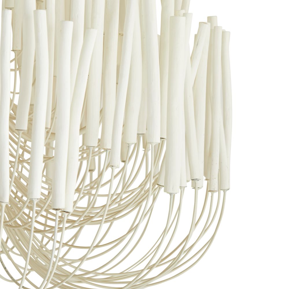 Modern Organic Twiggy Chandelier - Elegant Metal Branch Design Statement Lighting