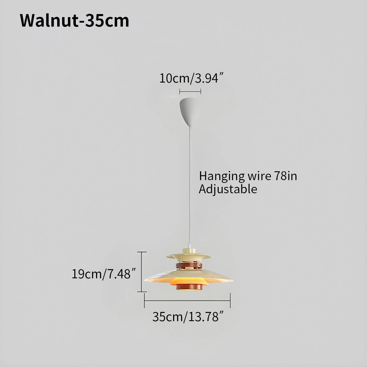 ufo pendant light for kitchen size