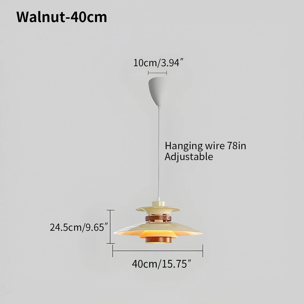 ufo pendant light for kitchen size