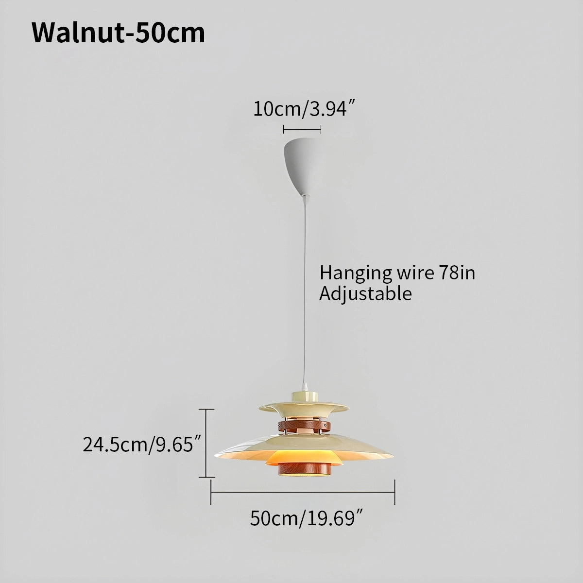 ufo pendant light for kitchen size
