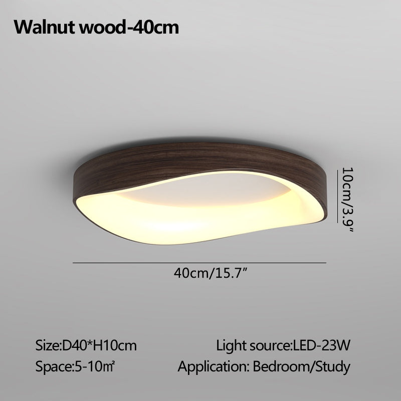 Antizer Nordic Acrylic Circle Ceiling Light for Bedroom