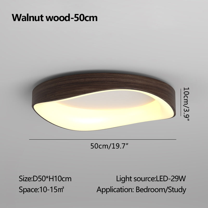 Antizer Nordic Acrylic Circle Ceiling Light for Bedroom
