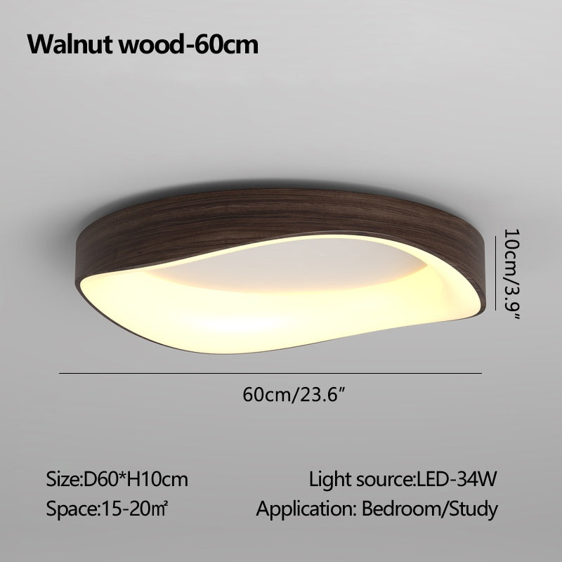 Antizer Nordic Acrylic Circle Ceiling Light for Bedroom