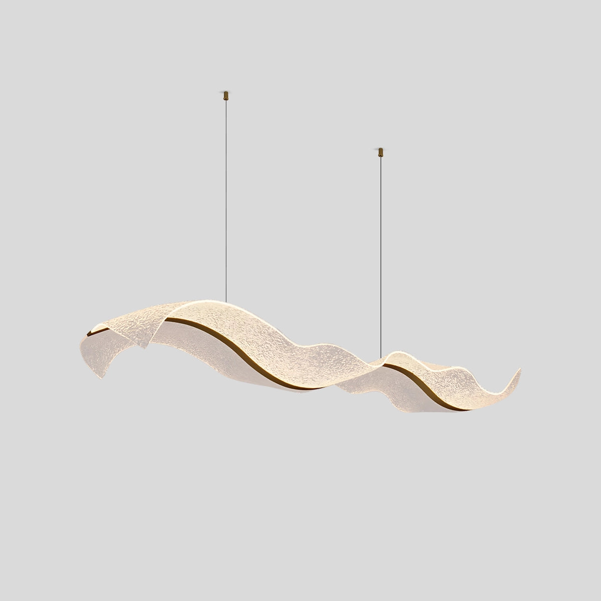 Antizer Modern LED Wave Acrylic Chandelier Water Ripple