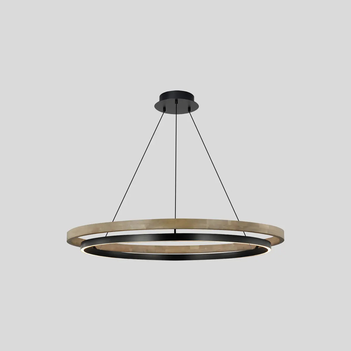 modern ring chandelier
