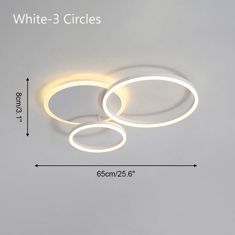 Antizer Circular LED Ceiling Light for Living Room