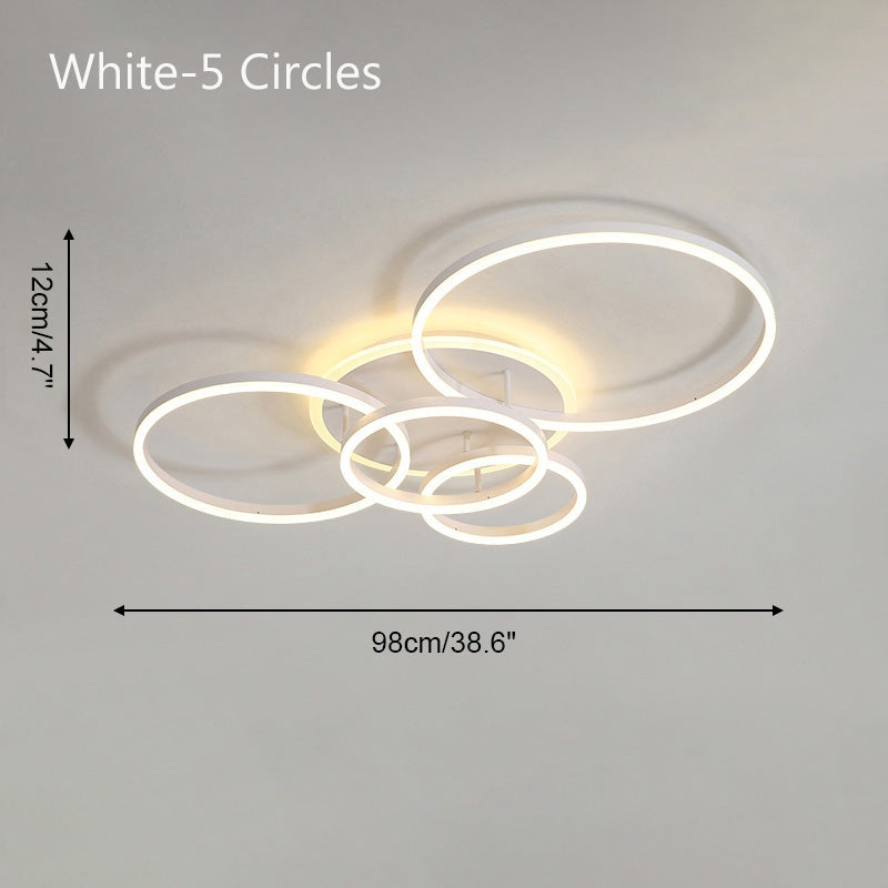 Antizer Circular LED Ceiling Light for Living Room