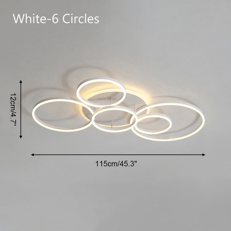 Antizer Circular LED Ceiling Light for Living Room