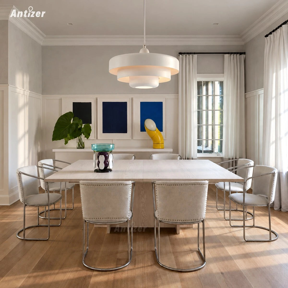 Antizer Modern LED Dining Room Pendant Light
