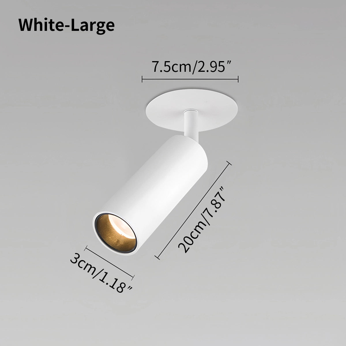 Antizer Minimalist LED Ceiling Spotlight for Living Room