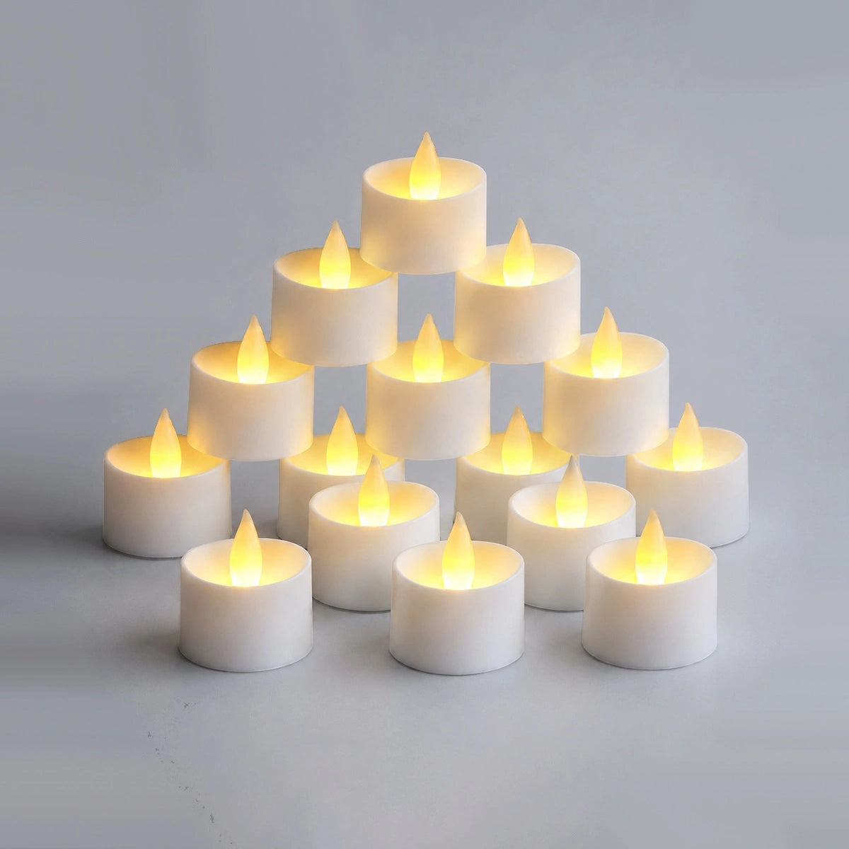 Antizer Realistic Flameless LED Tea Lights 100 Pack × 18