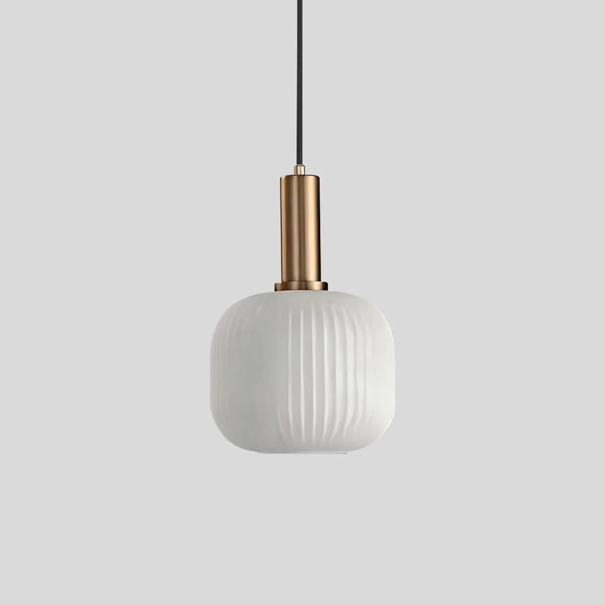 Antizer Nordic Vintage Glass Striped Pendant Light