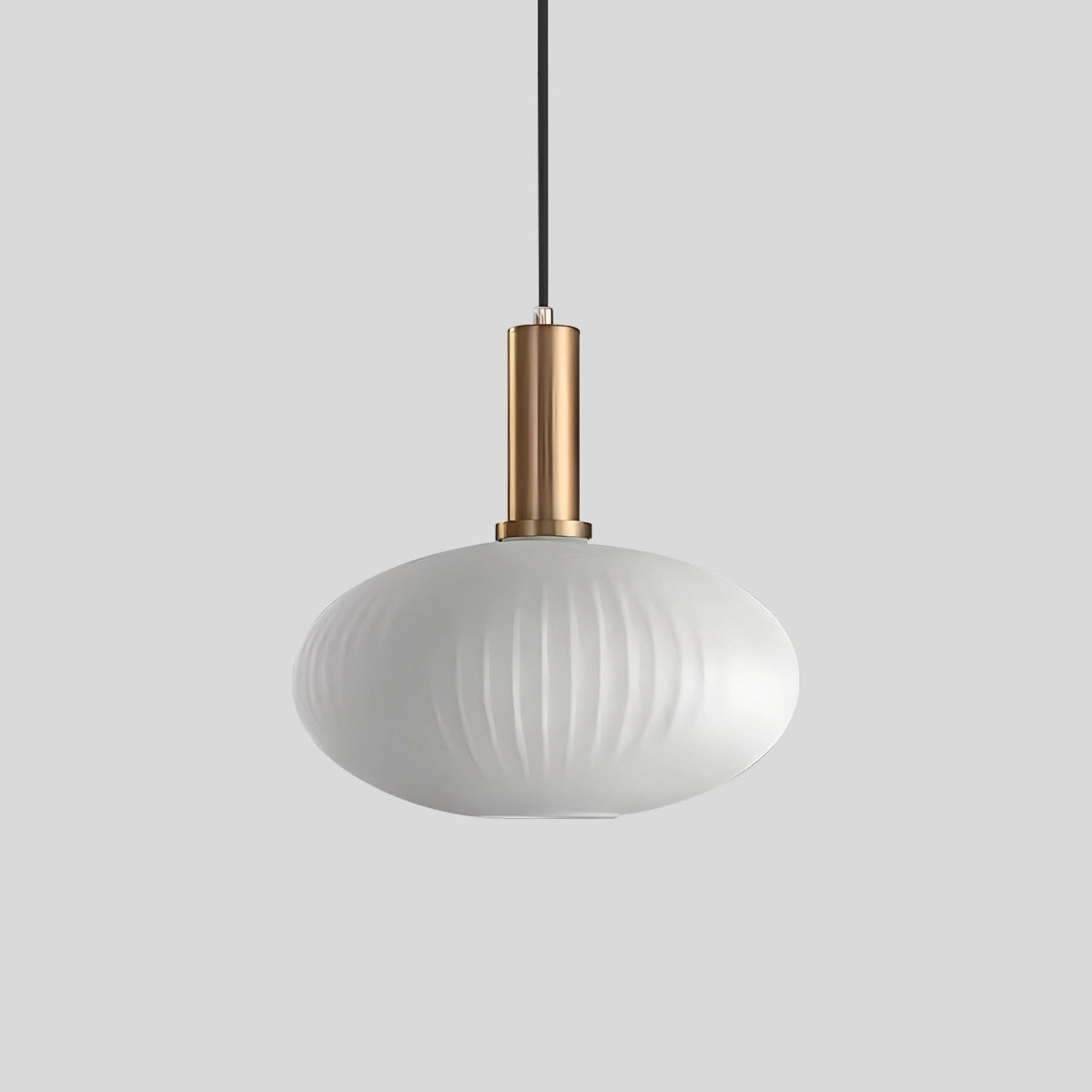 Antizer Nordic Vintage Glass Striped Pendant Light
