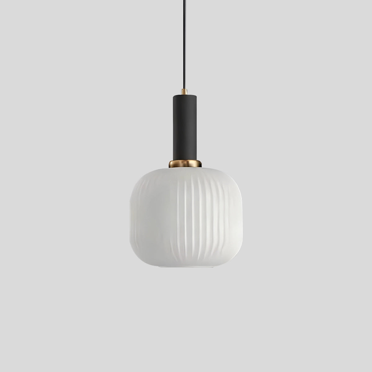 Antizer Nordic Vintage Glass Striped Pendant Light