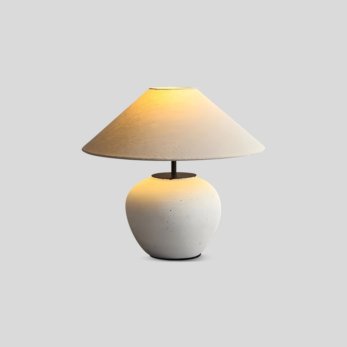 Antizer Vintage Ceramic Table Lamp White
