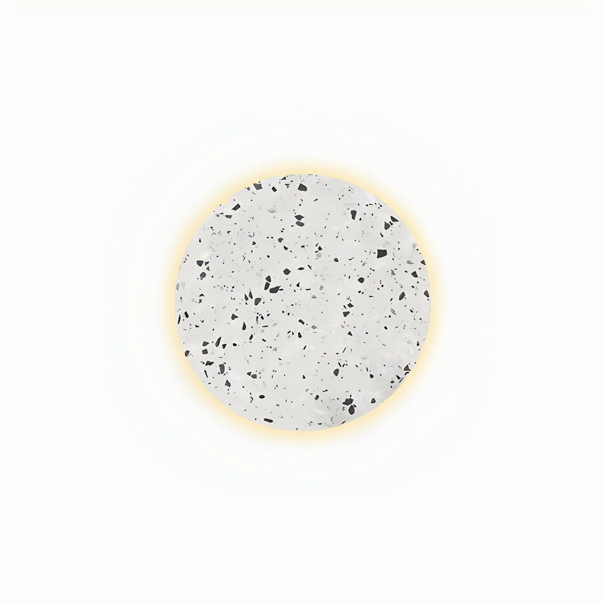 Antizer Nordic Light Luxury Round Disc Wall Sconce White