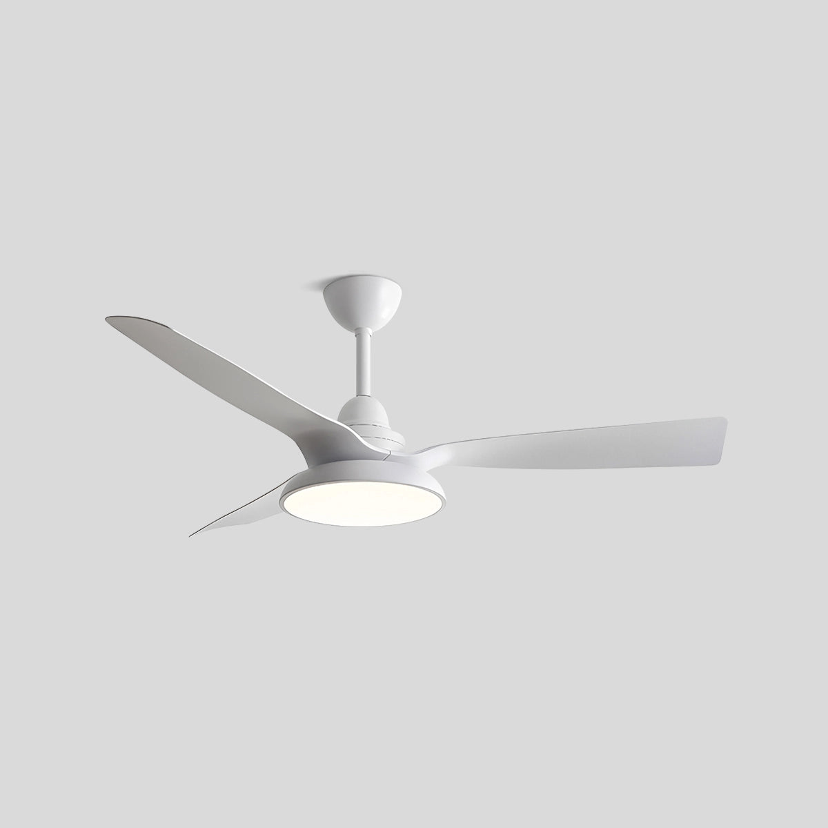 Antizer American Retro Ceiling Fan With Light White Dia 132cm / 52"