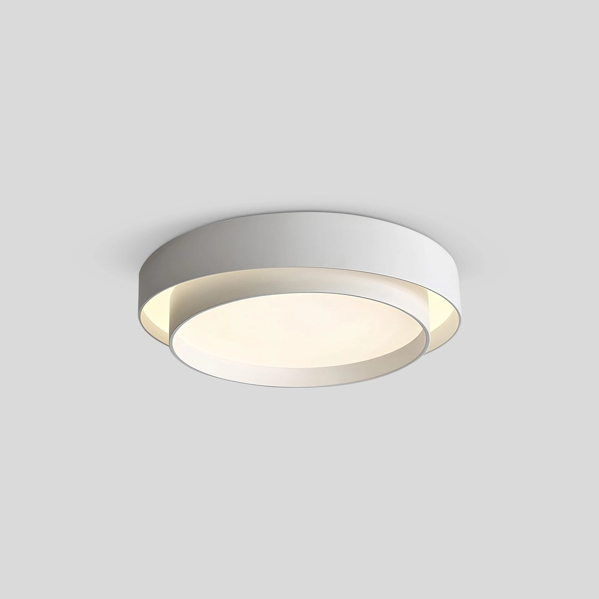Antizer Melody Circular Ceiling Lamp for Bedroom White
