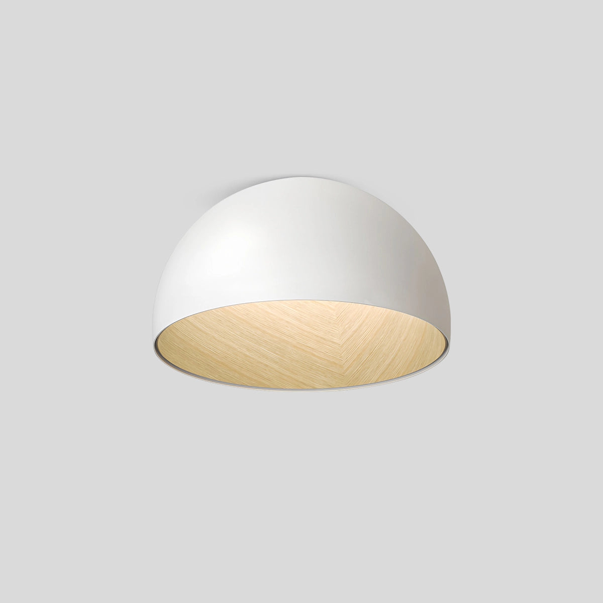 Antizer Duo Plane/Slanted Ceiling Lamp Plane White