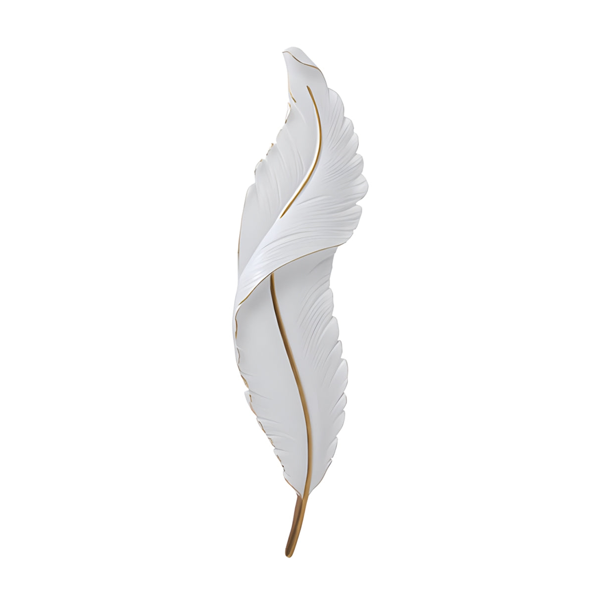 Antizer Feather Wall Lamp for Bedroom Living Room