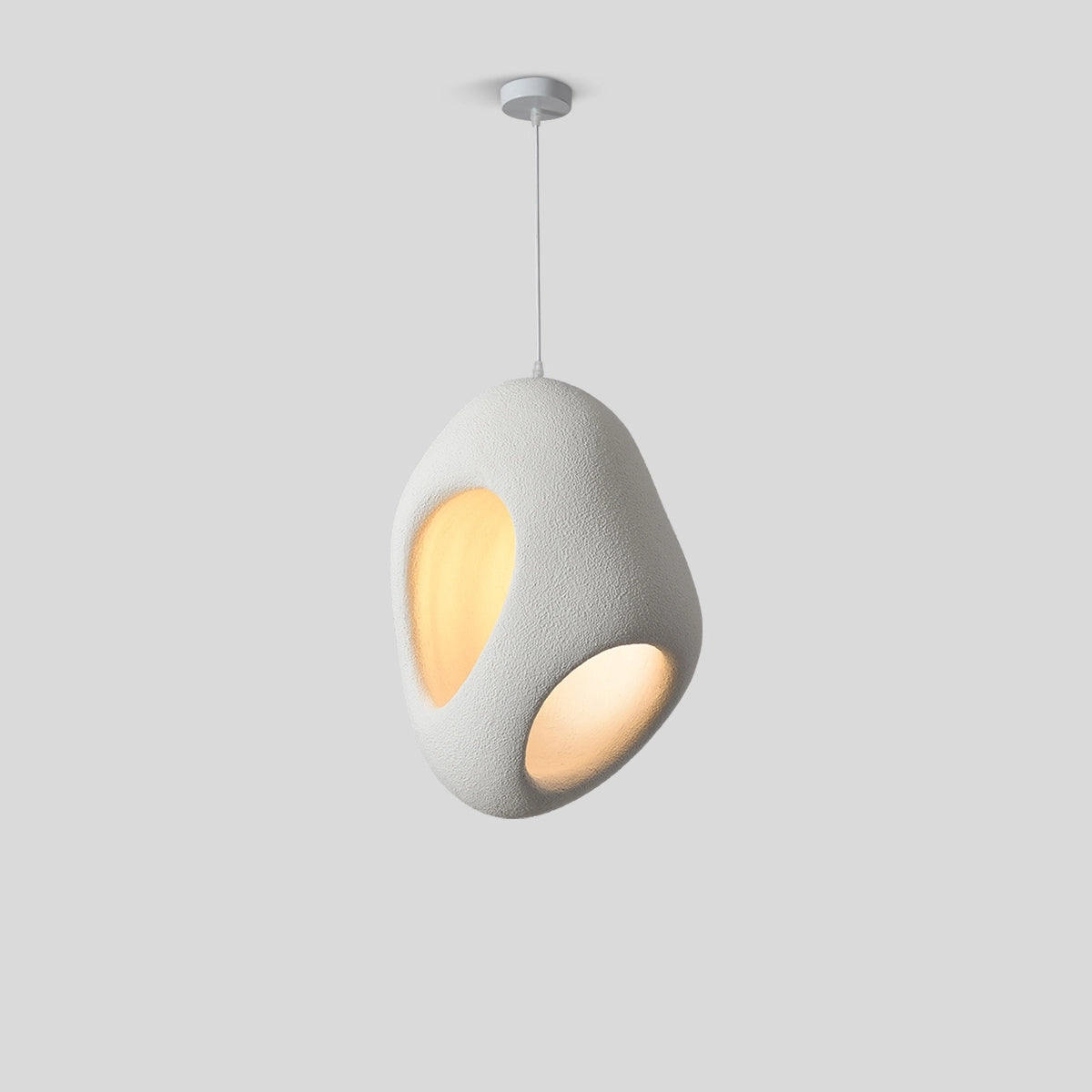 Antizer Creative Personality Irregular Pendant Light White Warm Light