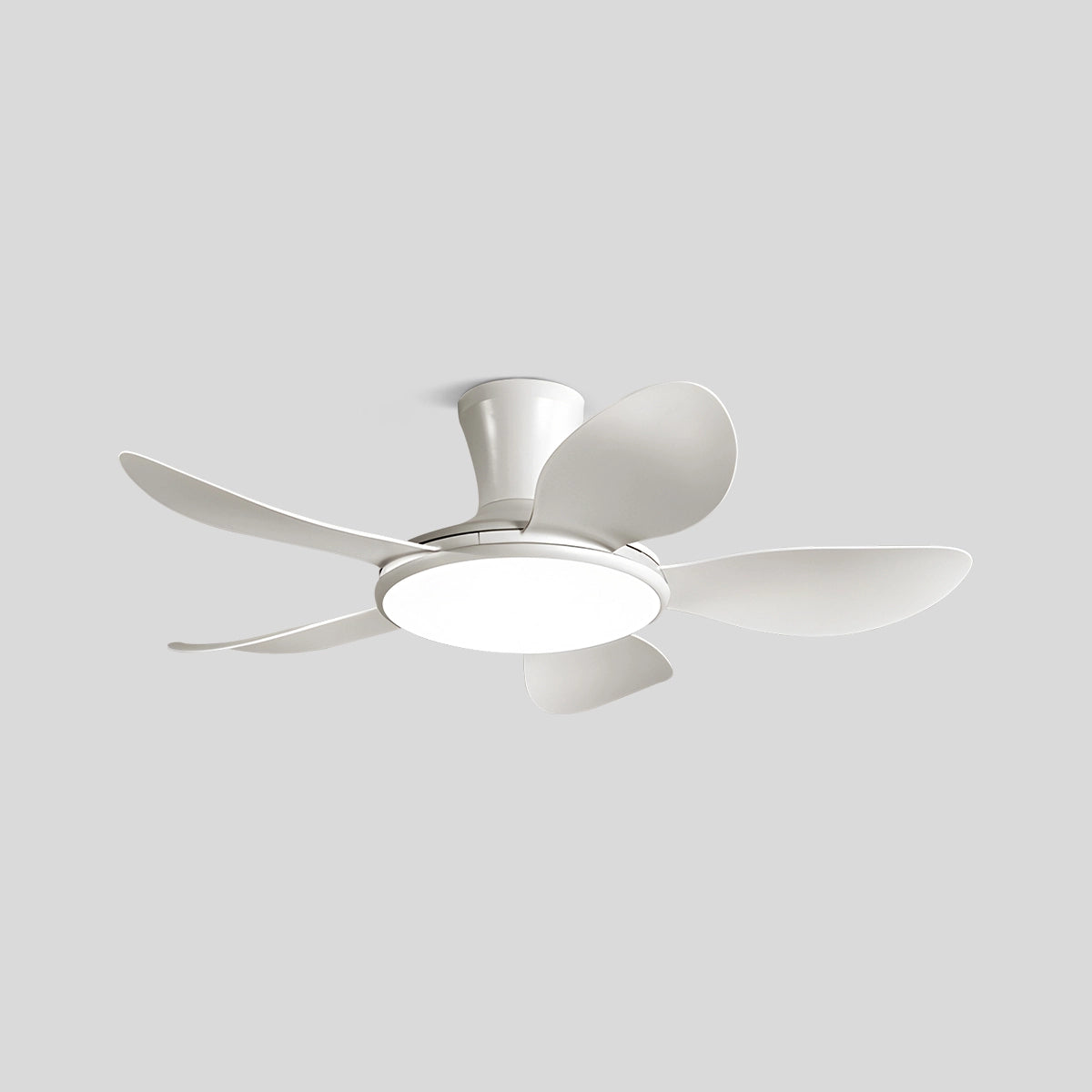 Antizer Silent Remote Control LED Ceiling Fan Light White D106cm / 42"
