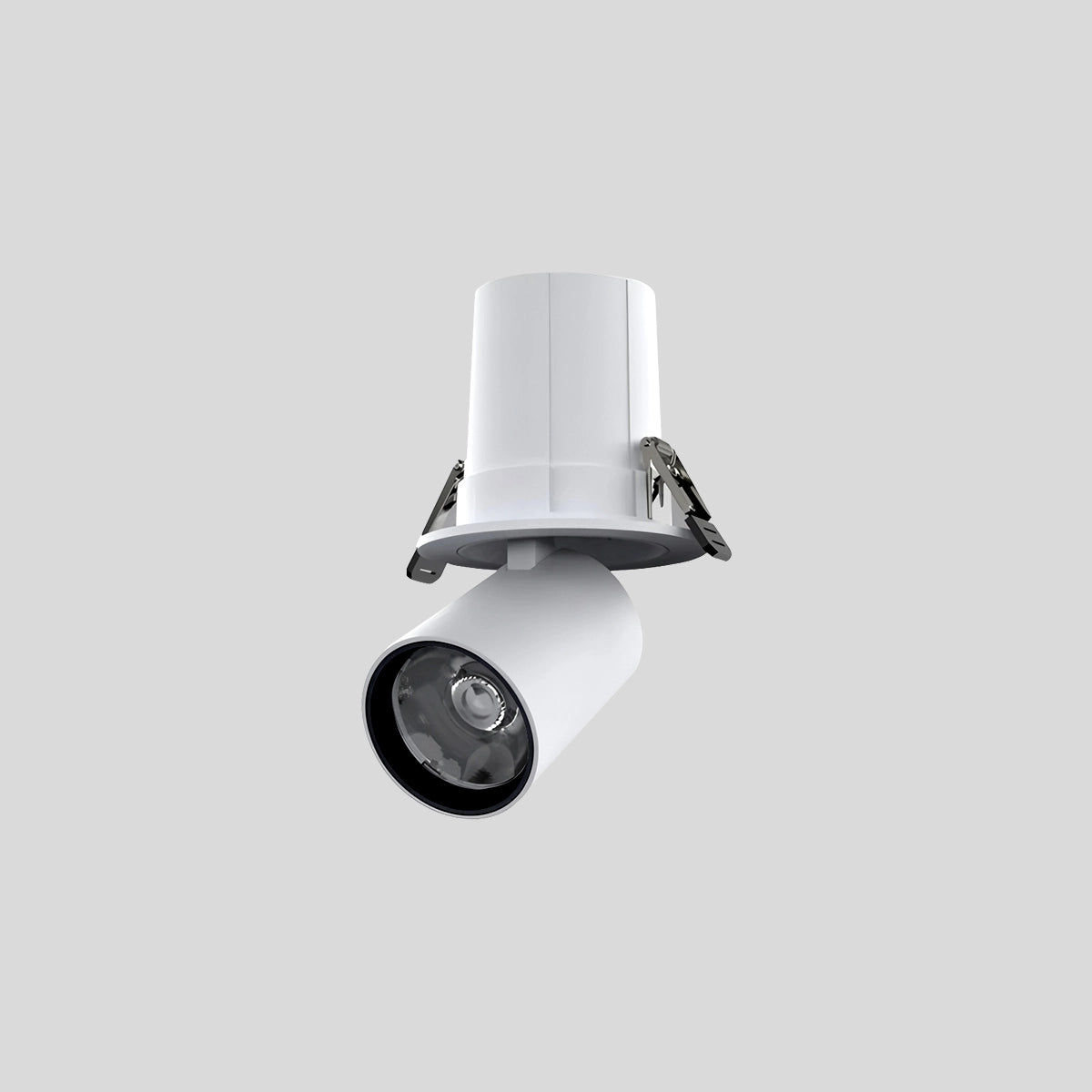 Antizer Adjustable Embedded Ceiling Spotlight White+Black
