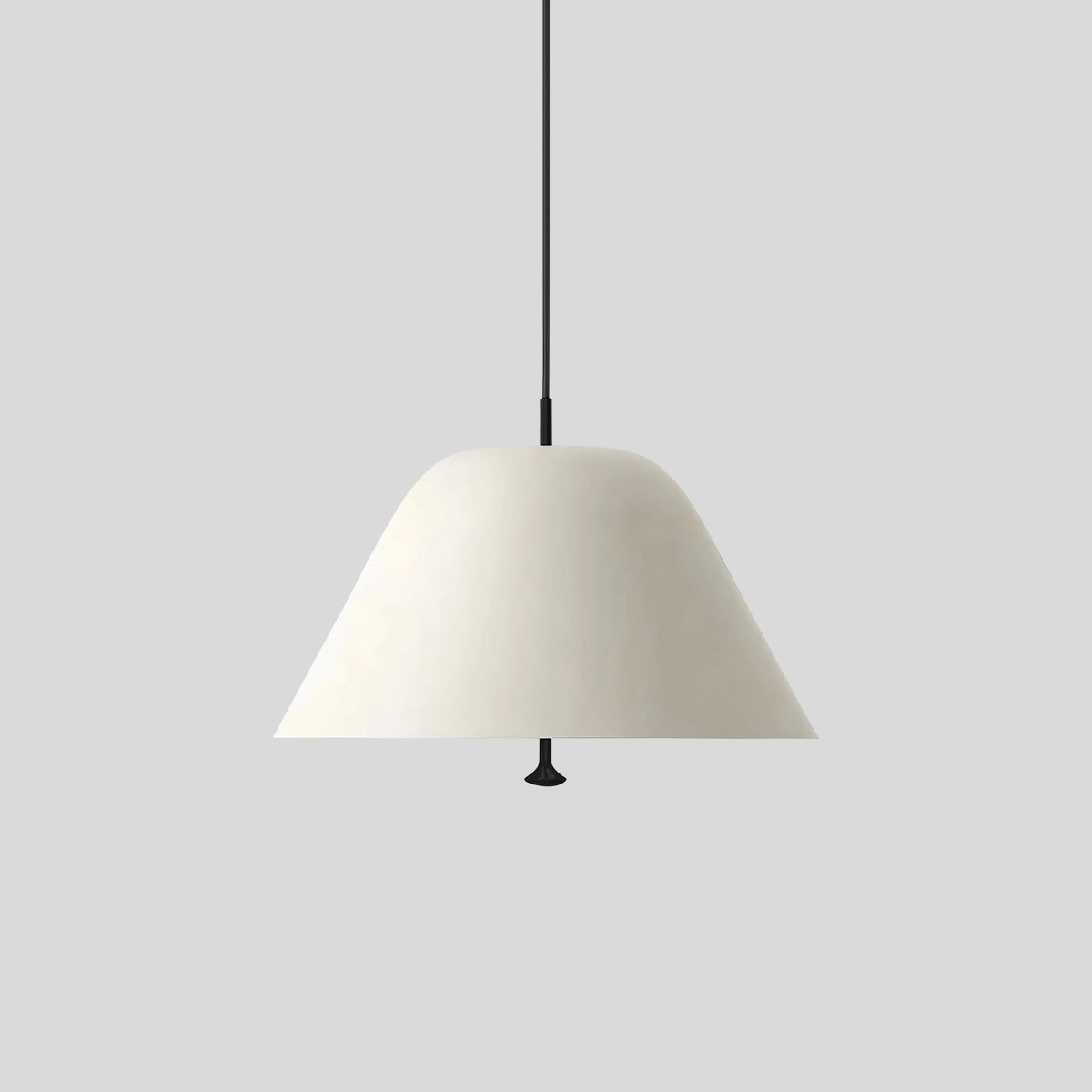 Antizer Minimalist Pendant Lamp for Dining Room White & Black