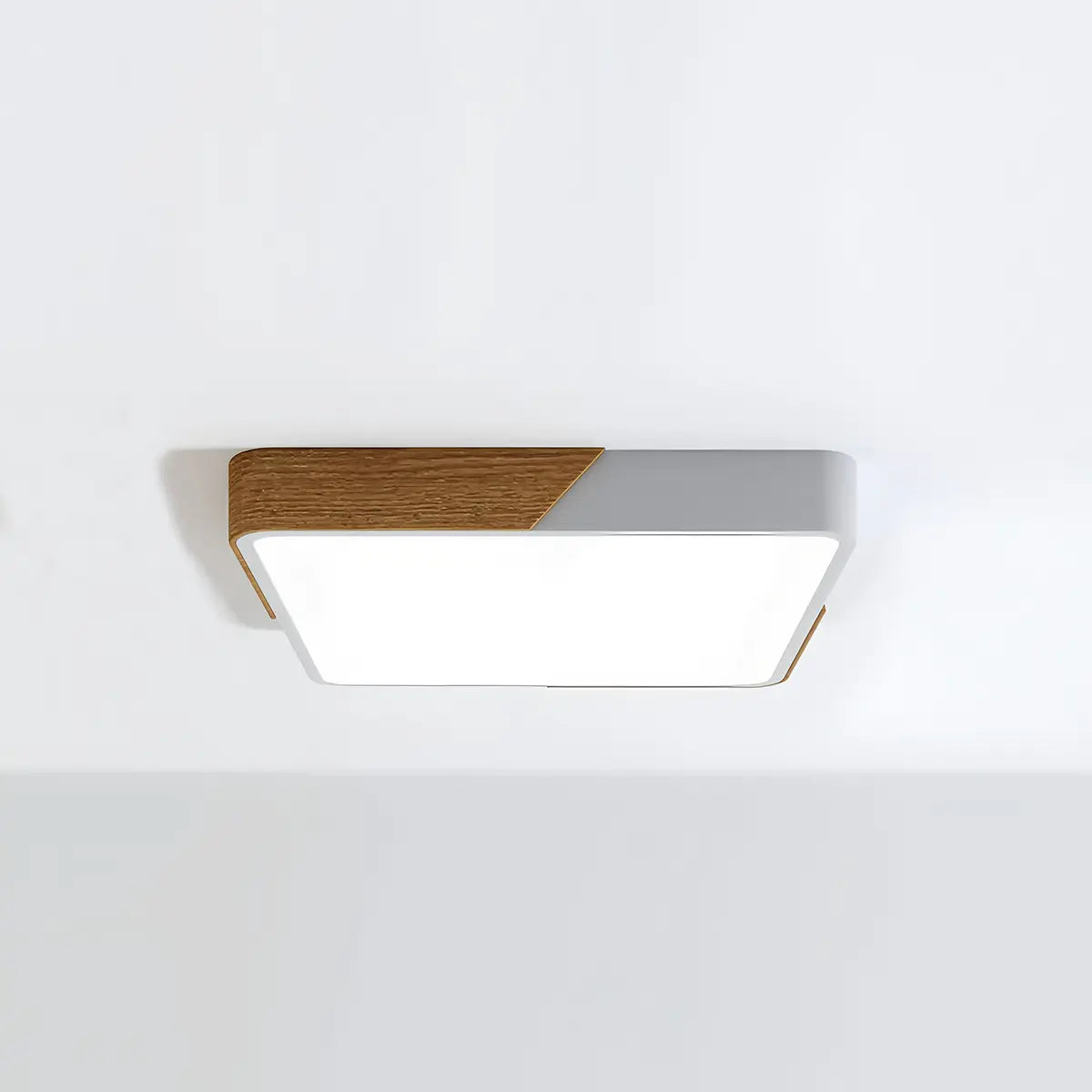 natural wood ceiling light