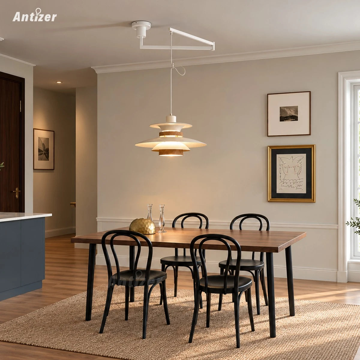 Antizer Pendant Lighting for kitchen Dining Area