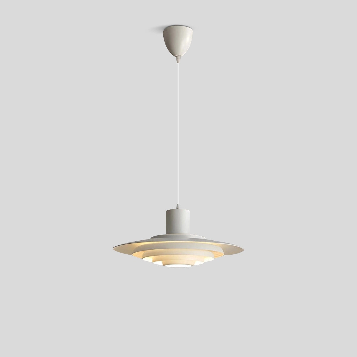 Antizer Nordic Cream Style UFO Pendant Lamp White