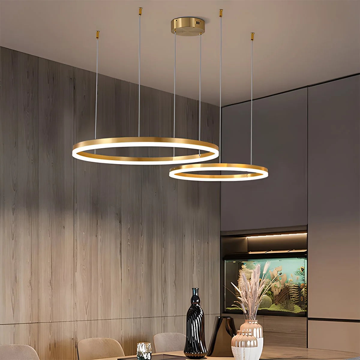 ring chandelier for dining room