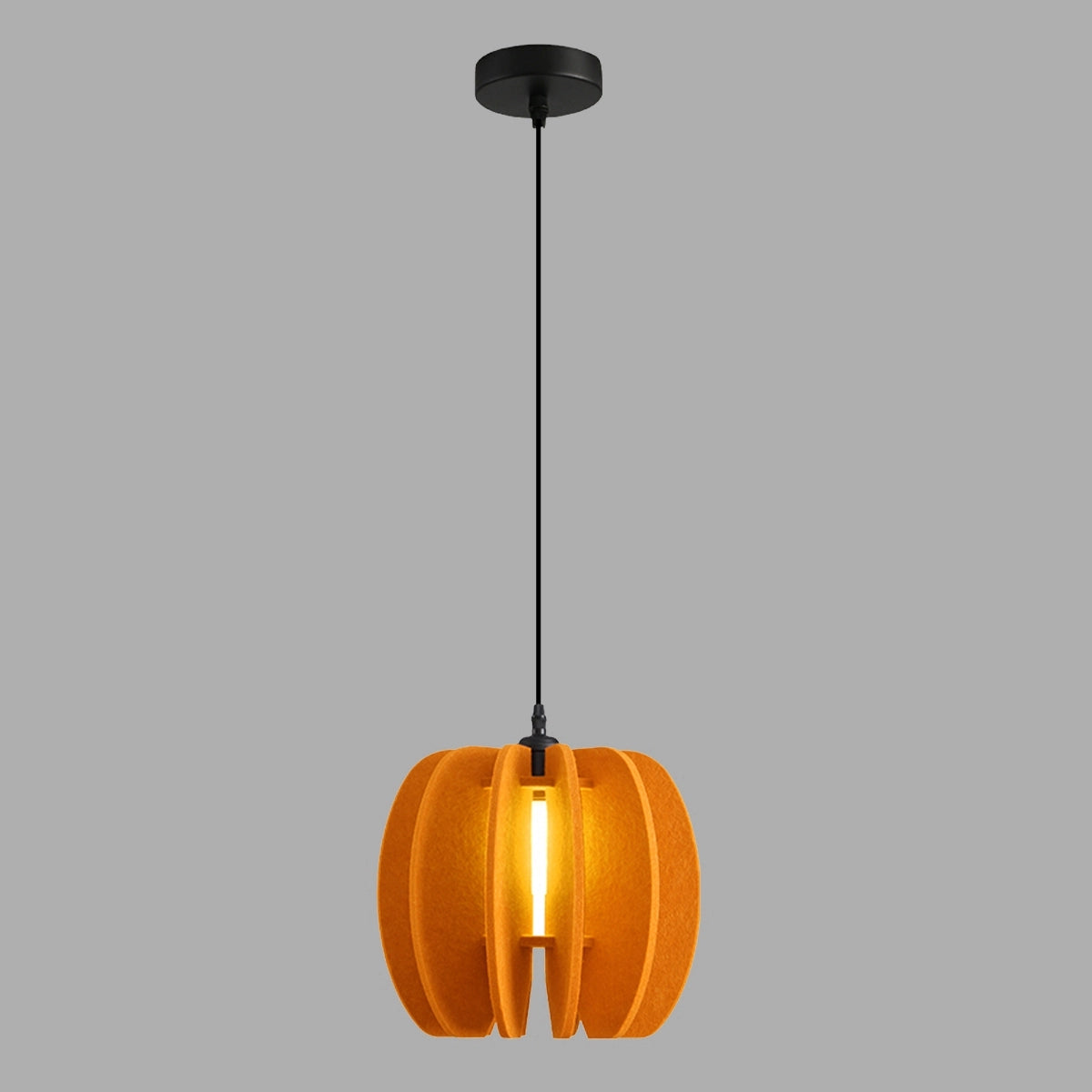Antizer Circular Arc Piece Acoustic Pendant Light Yellow