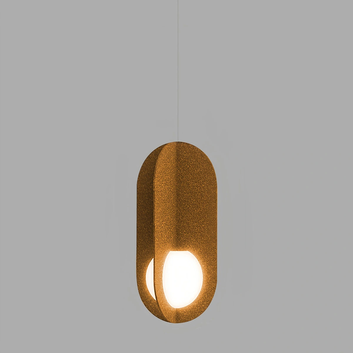 Antizer Carambola Acoustic Pendant Light for Dining Area Yellow Dia 23cm x H 50cm / ∅ 9.06" x H 19.69"