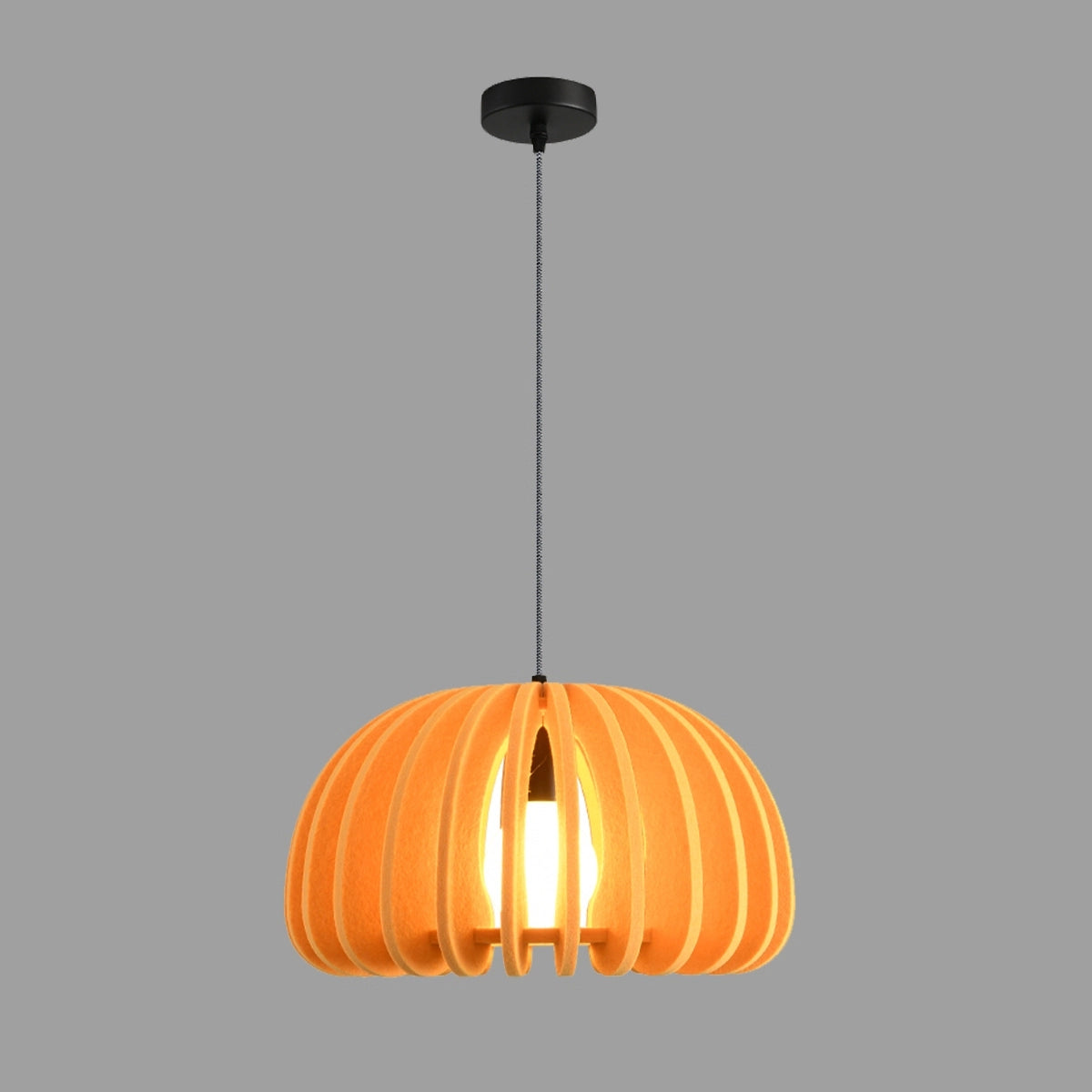 felt acoustic pendant light