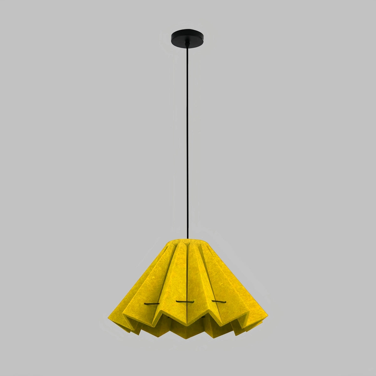 Antizer Morning Glory Acoustic Pendant Light Yellow Dia 53cm x H 33cm / ∅ 20.87" x H 12.99"